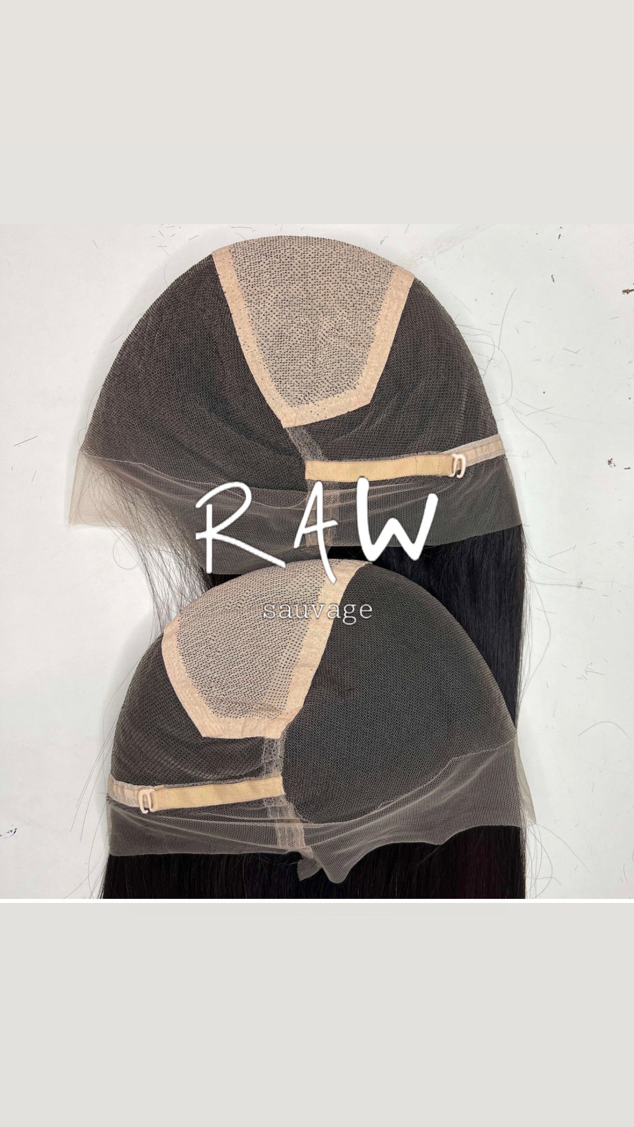 RAW INDIAN LACEWIG KIT (3bundles+lace)